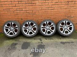 RARES Jantes Alliage Ellipsoïdales BMW Style 107 et Pneus BBS Z4 Rénovés Gris