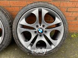 RARES Jantes Alliage Ellipsoïdales BMW Style 107 et Pneus BBS Z4 Rénovés Gris