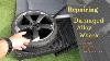 Refurbing Curb Rash And Chipped Alliage Roues À La Maison Diy Tutoriel