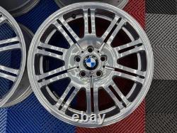 Rénovées 19 Jantes en Alliage Authentic BMW Style 67 M E46 M3 Revêtement en Poudre Chromé
