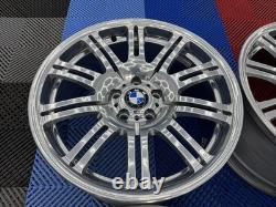 Rénovées 19 Jantes en Alliage Authentic BMW Style 67 M E46 M3 Revêtement en Poudre Chromé Rénovées 19 Jantes en Alliage Authentic BMW Style 67 M E46 M3 Revêtement en Poudre Chromé