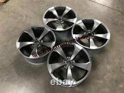 Roues en alliage 18 X4 2020 TTRS Style RS3 Couleur Gun Metal VW GOLF TIGUAN PASSAT
