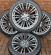 Roues En Alliage 19 Pouces Bmw M5 F10 Genuine Bmw Style 345m Forgées Dépareillées