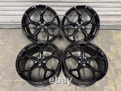 Roues en alliage 21 Style Audi RS6 RS7 5x112 Noir brillant