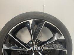 Roues en alliage Audi 20 pouces 5 branches en noir / Découpe en diamant style Rs6 255 / 40 / 20