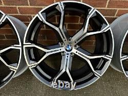 Roues en alliage BMW X5 22 Style 741M Adaptées G05 G06 G07 5x112