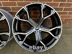 Roues en alliage BMW X5 22 Style 741M Adaptées G05 G06 G07 5x112