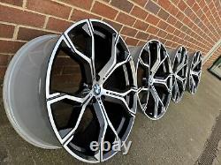 Roues en alliage BMW X5 22 Style 741M Adaptées G05 G06 G07 5x112