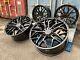 Roues En Alliage Ford Transit Custom 19 Style Ford Noir Brillant 5x160