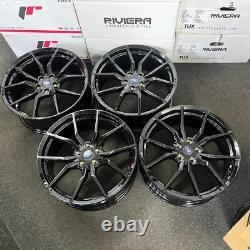 Roues en alliage Gloss Black style Ford RS 18 Ex Display pour Focus, Connect, Kuga et plus encore