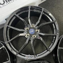 Roues en alliage Gloss Black style Ford RS 18 Ex Display pour Focus, Connect, Kuga et plus encore