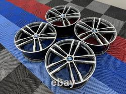 Roues en alliage M Style 704 Bmw 19 reconditionnées avec pneus pour séries 3 4 F30 F32 F31 F36