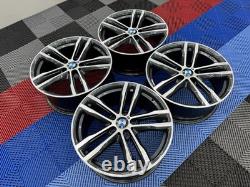Roues en alliage M Style 704 Bmw 19 reconditionnées avec pneus pour séries 3 4 F30 F32 F31 F36