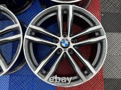 Roues en alliage M Style 704 Bmw 19 reconditionnées avec pneus pour séries 3 4 F30 F32 F31 F36