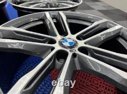 Roues en alliage M Style 704 Bmw 19 reconditionnées avec pneus pour séries 3 4 F30 F32 F31 F36