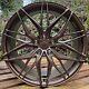 Roues En Alliage Matt Bronze X4 19 Rfx17 Style Bmw 3 4 5 6 Séries 8.5j/9.5j