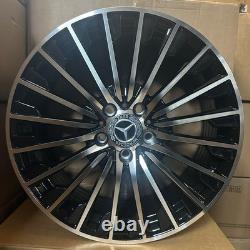 Roues en alliage Merc Twist 2 Style 4 X 18 pour s'adapter aux Merc CLA, A Class, C Class