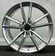 Roues En Alliage Pretoria Style X4 17 Pouces Argent 5x100 Audi Tt A3 Vw Polo Bora Ibiza