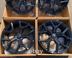 Roues en alliage Urban style de 22 pouces pour Range Rover Vogue, neuves, noires brillantes, X4