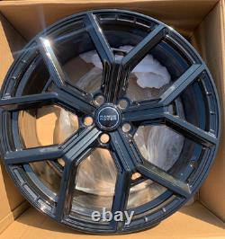 Roues en alliage Urban style de 22 pouces pour Range Rover Vogue, neuves, noires brillantes, X4