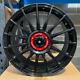 Roues En Alliage X4 18 Oz 2 Style Vw Golf Caddy Audi A3 Tt Noires 5x112