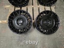 Roues en alliage X4 19 Golf R AERO Style VW Golf Caddy Seat Noir 5x112 EN SOLDES