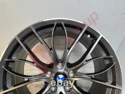 Roues en alliage à double rayons de 20 pouces Style 405M Remises à neuf pour BMW Série 3 et 4 405M