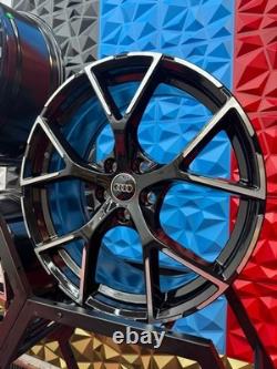 Roues en alliage de style 19 Audi Rs3 S3 S4 A3 A4 neuves 5x112