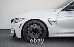 Roues en alliage de style 666m de 18 pouces pour BMW Série 4 F32 F33 F36 F82 F83 avec pneus (x4)