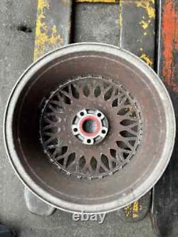 Roues en alliage de style BBS de 18 pouces 4 x 5x112 polies rouges à profonde jante 8.5J et 9.5J