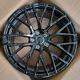 Roues En Alliage De Style R8 18 Pouces 8j 5x112 Noires Pour Vw Golf Caddy Audi A3 A4 Tt X4