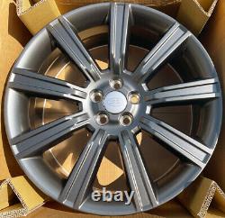 Roues en alliage gris mat de 20 pouces Style 9001 Genuine OEM Range Rover Evoque X4