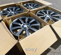 Roues en alliage gris mat de 20 pouces Style 9001 Genuine OEM Range Rover Evoque X4