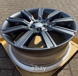 Roues en alliage gris mat de 20 pouces Style 9001 Genuine OEM Range Rover Evoque X4