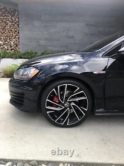 Roues en alliage neuves Vw Adelaide Style 18'' Golf Gti R Gtd Caddy avec pneus neufs x 4