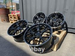 Roues en alliage polies noires de style AMG 63 C63 S 19 pouces pour Mercedes Classe C E W213 W205