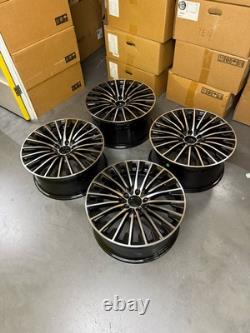 Roues en alliage style turbine twist 19'' Mercedes C E S Class W221 W222 W223