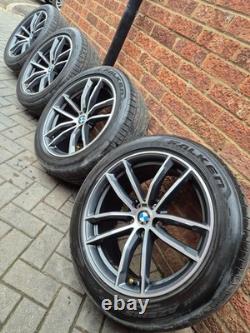 Roues et pneus en alliage 18 pouces BMW série 5 G30 G31 Msport G14 G15 G16 Style 662m