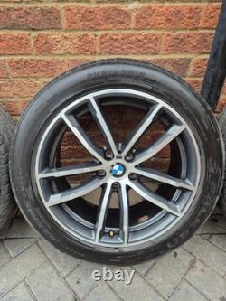 Roues et pneus en alliage 18 pouces BMW série 5 G30 G31 Msport G14 G15 G16 Style 662m