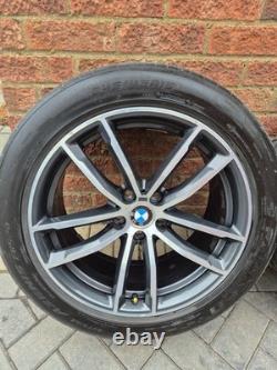 Roues et pneus en alliage 18 pouces BMW série 5 G30 G31 Msport G14 G15 G16 Style 662m