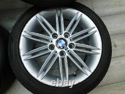 Roues et pneus en alliage de style 207 pour BMW Série 1 3 E82 E87 E88 E90 E91 E92 2004-2013