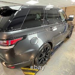 Set Of 6 X Véritable Range Rover Sport L494 Roues En Alliage Noir Brillant 21''