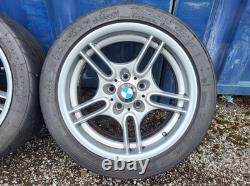 Style 66 Jantes en alliage BMW 17 pouces Pneus slick Nankang Ar1 pour journée sur circuit Z3 Z4