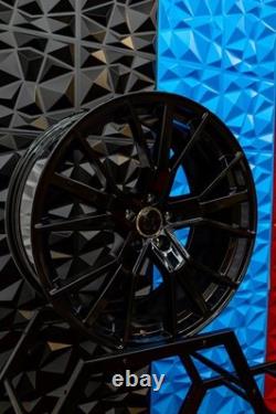 Toutes nouvelles jantes alliage noires brillantes de remplacement style Audi RS6 19 Voursprung