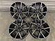 Vw Golf R Gti Estoril Style Jantes En Alliage 19 Pouces 5x112 Noir Brillant Poli
