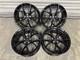 Vw Golf R Gti Estoril Style Jantes En Alliage 19 Pouces 5x112 Noir Brillant