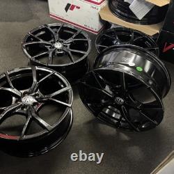 Vente d'exposition 17 VW Polo Estoril Style Jantes en alliage noires Polo GTI GTD Beetle +