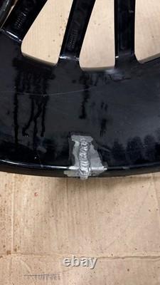 Véritables jantes en alliage noires de style turbine de 19 pouces pour la plupart des MERCEDES
