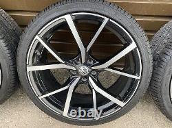 Volkswagen Golf R Style Mk8 Passat 20 Pouces Alliage Roues 5x112