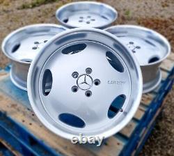 X4 18 JANTES EN ALLIAGE MERCEDES STYLE AMG MONOBLOCK EN PROFONDEUR DÉCALÉES 5x112